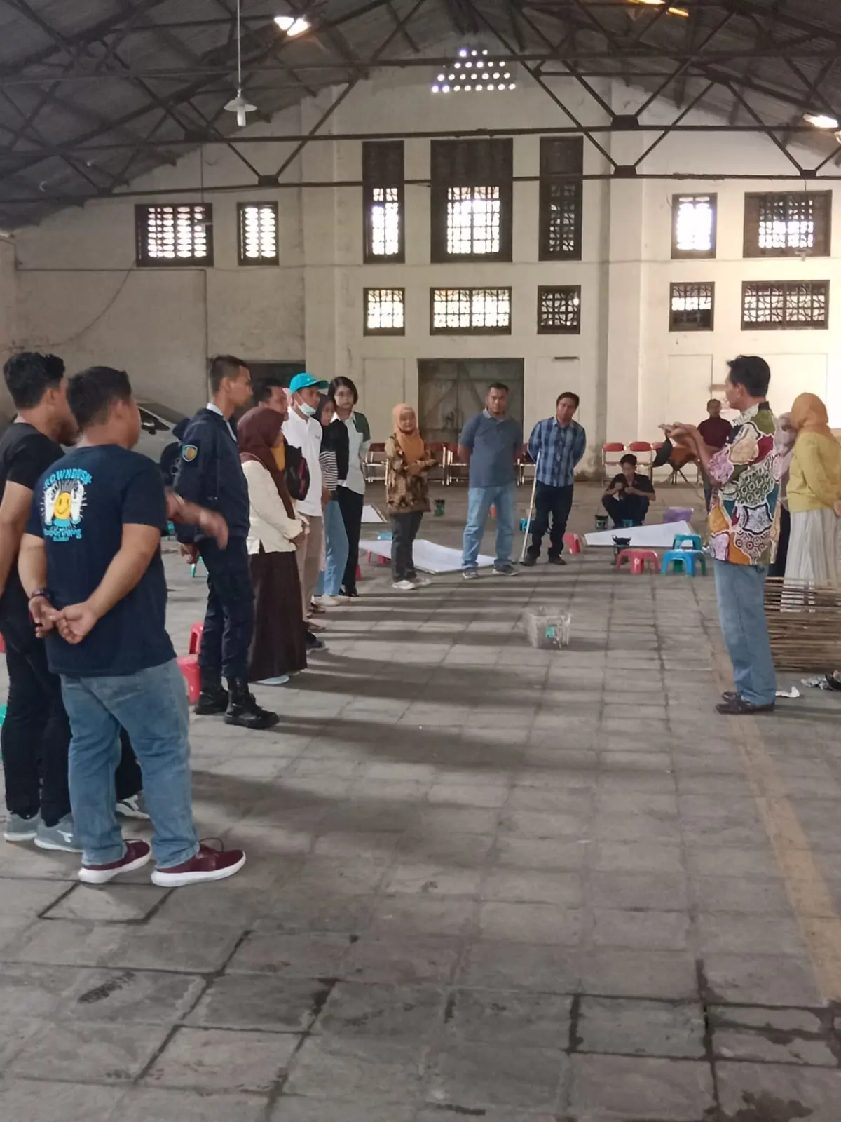 Pelatihan membatik mahasiswa UNIBA(46)